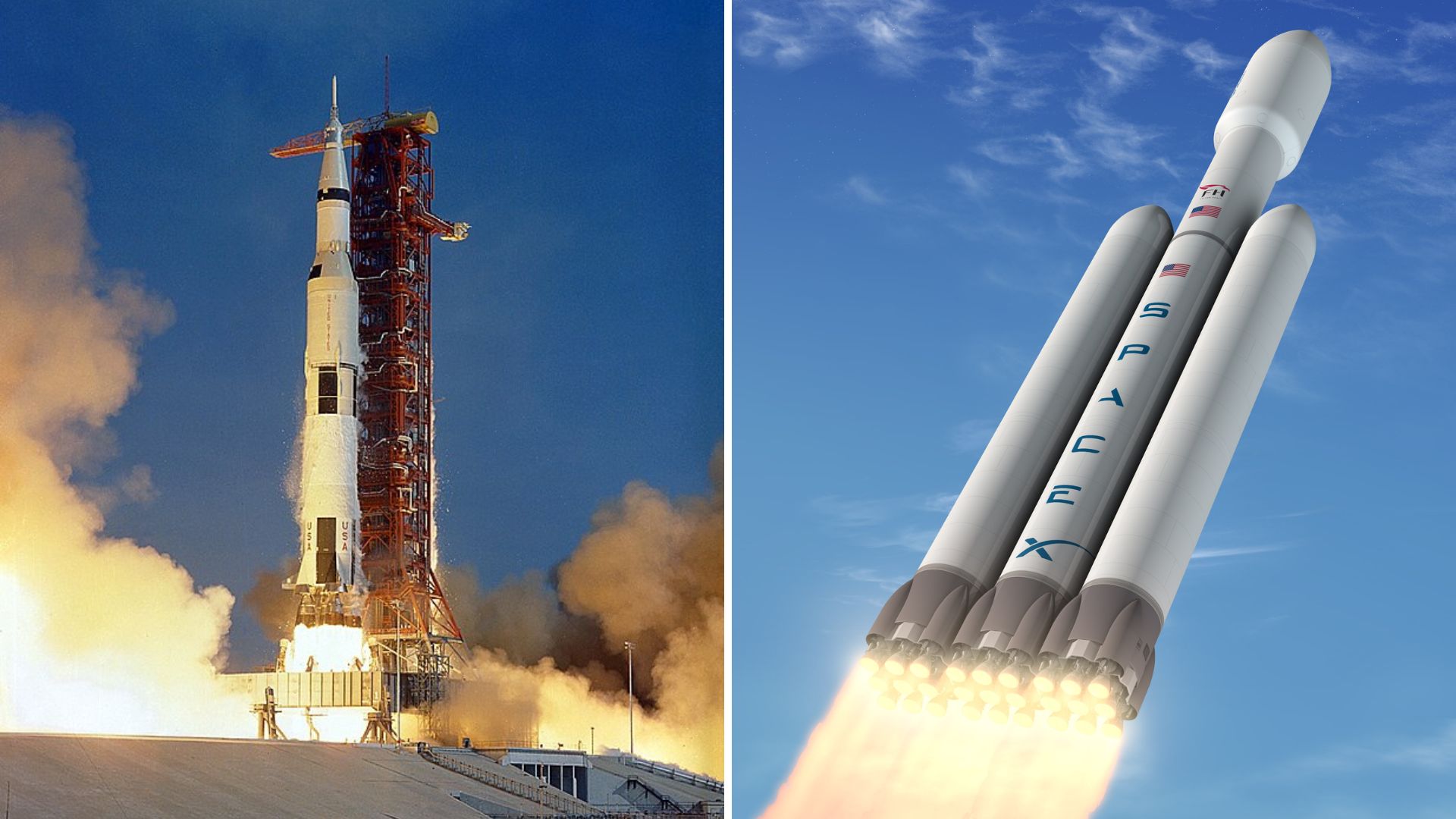 Saturn V vs Falcon Heavy: A Comparison of Giants - Apollo11Space